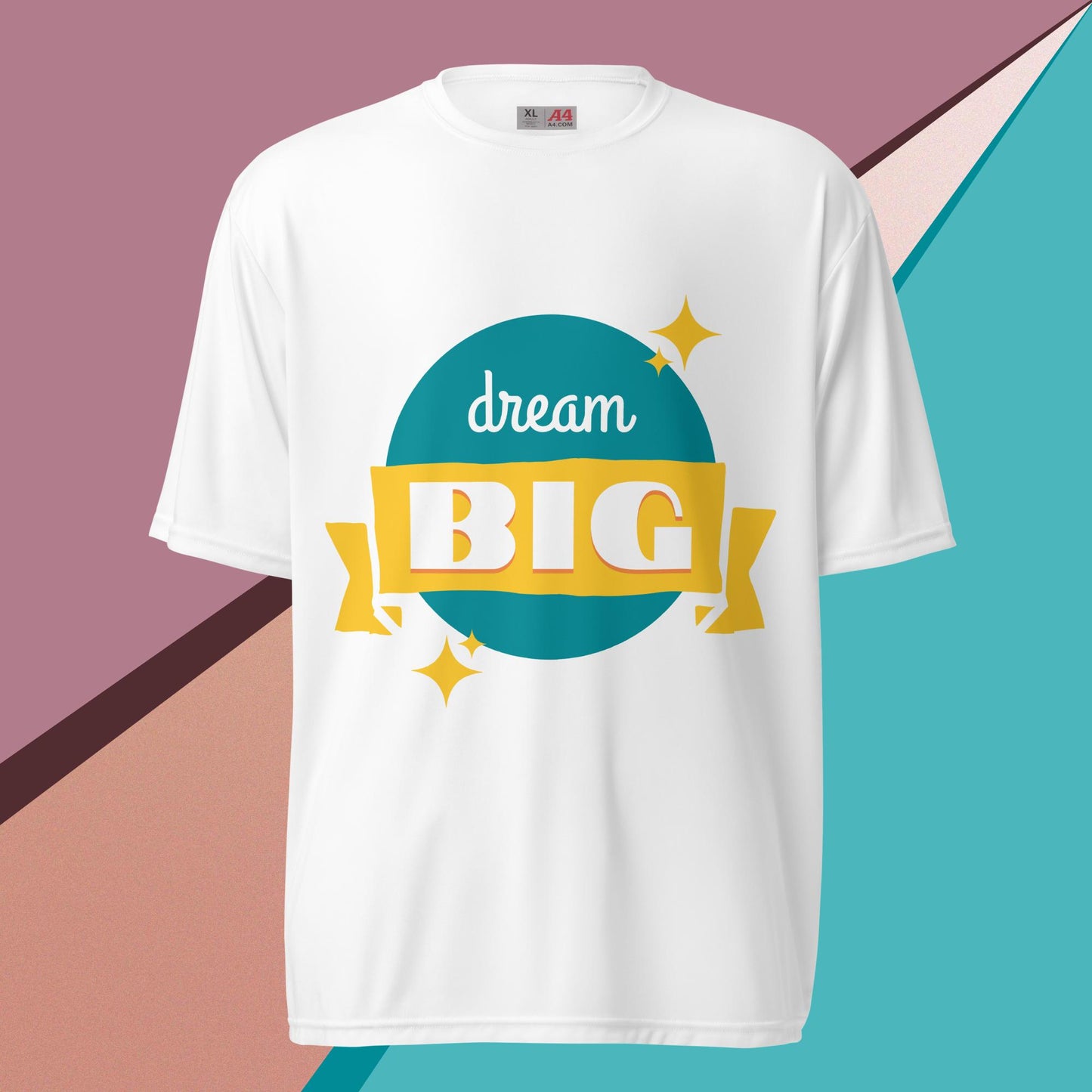 Unisex performance crew neck t-shirt